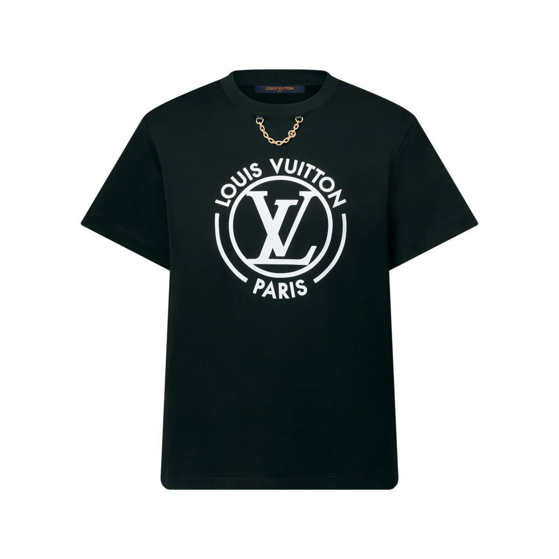 Louis Vuitton Tシャツ LVロゴ Flocked LV T-Shirt - Luxury Black | LOUIS VUITTON